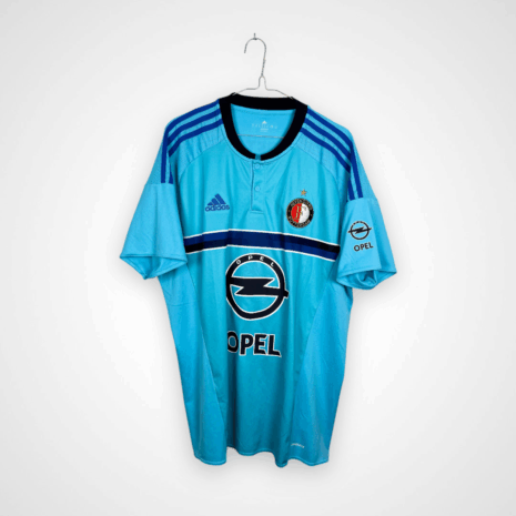 Feyenoord Rotterdam Fußballtrikot, 2016/17 Away, zufriedenstellender Zustand - einige deutliche Verschmutzungen des Materials.