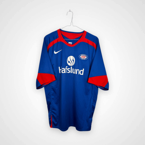 Koszulka piłkarska Valerenga, 2006/07 Home, stan bardzo dobry - kilka mikro zaciągnięć.