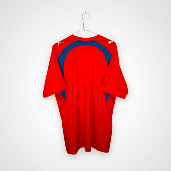 Koszulka piłkarska Czechy, 2006/08 Home, stan doskonały- widok z tyłu