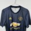Manchester United Fußballtrikot, 2018/19 Third, sehr guter Zustand - der 'Chevrolet'-Druck ist klebrig, dies stört aber nicht beim täglichen Gebrauch - Nahaufnahme auf