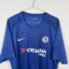Chelsea FC football shirt, 2017/18 Home, excellent condition - close-up on front