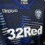 Leeds United FC football shirt, 2018/19 Away, poor condition - heavily damaged prints on both front and back of shirt.View extra 5