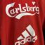 Liverpool FC football shirt, 2008/10, poor condition - a few holes on the back, soiling on the sleeve and cracked print on the back of the jacket.View additional 10