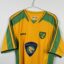 Norwich City FC Fußballtrikot, 2004/05 Heimtrikot, Zustand: einwandfrei – Nahaufnahme der Vorderseite