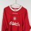 Liverpool FC football shirt, 2002/04 Home, excellent condition - close-up on front