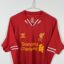 Liverpool FC football shirt, 2013/14 Home, good condition - slightly cracked sponsor print on front and a few minor pulls on front, bottom