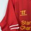 Liverpool FC football shirt, 2013/14 Home, good condition - slightly cracked sponsor print on front and a few minor pulls on front, bottom