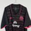 Everton FC Fußballtrikot, 2009/10 Away, sehr guter Zustand - getragener Größenaufkleber im Nacken - Nahaufnahme der Vorderseite