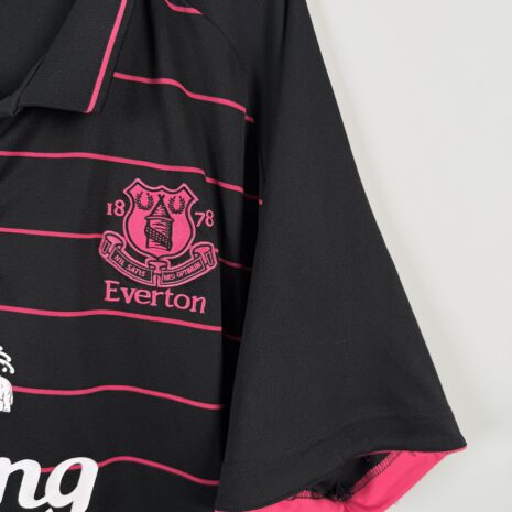 IMG_6790 Everton FC Fußballtrikot, 2009/10 Away, sehr guter Zustand - getragener Größenaufkleber im Nacken - siehe extra 3