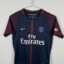 PSG football jersey, 2017/18 Home, good condition - no manufacturer's sticker on the front and a few slight micro stitches.- close-up of front