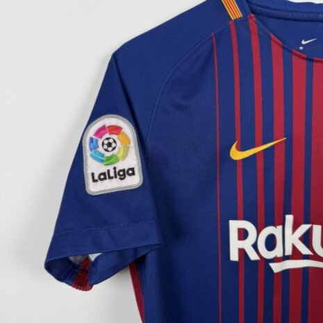 IMG_7468 FC Barcelona football shirt, 2017/18 Home, good condition - slight amount of micro stitching.- view extra 4