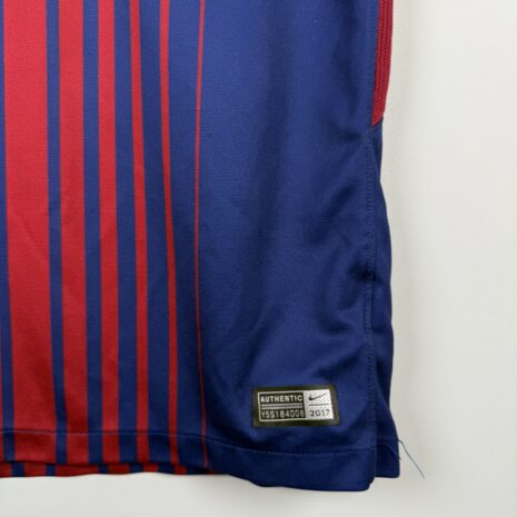 IMG_7469 FC Barcelona football shirt, 2017/18 Home, good condition - slight amount of micro stitching.- view extra 5