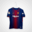 FC Barcelona football shirt, 2017/18 Home, good condition - slight amount of micro stitching.