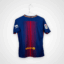 FC Barcelona football shirt, 2017/18 Home, good condition - slight amount of micro stitching.- rear view