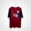 Burnley FC Fußballtrikot, Saison 2018/19, sehr guter Zustand – der Sponsoraufdruck auf der Vorderseite ist leicht rissig.