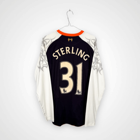 Liverpool FC football shirt, 2012/13 Third, good condition - slightly cracked sponsor print on front and micro stain on sleeve.