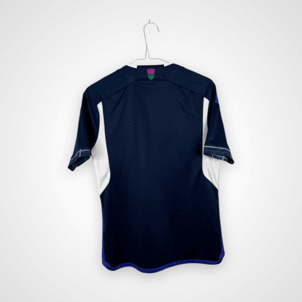 Koszulka piłkarska Szkocja, 2022/24 Home, stan doskonały- widok z tyłu