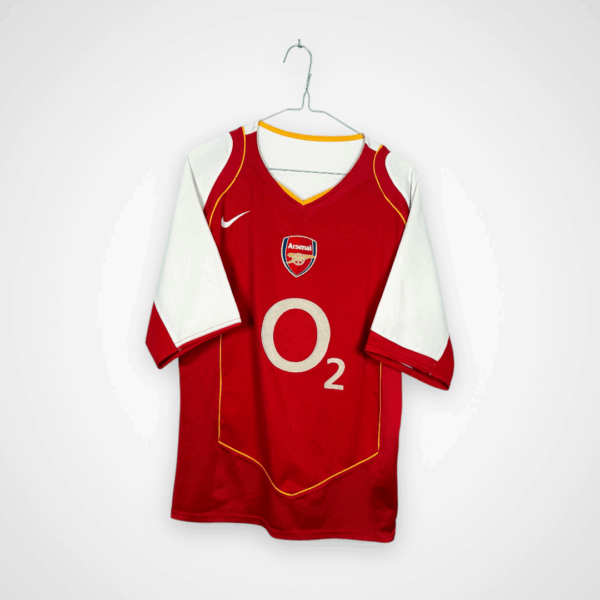 Arsenal FC Fußballtrikot, 2004/05 Home, sehr guter Zustand - ein paar Mikrozerrungen.