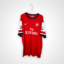 Koszulka piłkarska Arsenal FC, 2012/14 Home, stan bardzo dobry - mikro zaciągnięcie przy herbie oraz nieznacznie urwany szew.