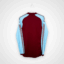 Koszulka piłkarska Burnley FC, 2017/18 Home, stan doskonały- widok z tyłu