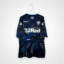Leeds United FC football shirt, 2018/19 Away, poor condition - heavily damaged print on both front and back of shirt.- rear view