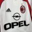 Koszulka piłkarska AC Milan, 2000/02 Away, stan bardzo dobry - drobne zabrudzenie na jednym z rękawków oraz jedna mikro plamka na plecach.- widok dodatkowy 3
