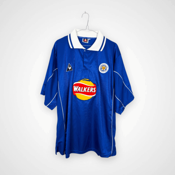 Leicester City FC football shirt, 2000/01 Home, very good condition - one pull on sleeve.