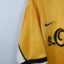 Borussia Dortmund football shirt, 1998/00 Home, good condition - cracked 'dortmund' lettering on back, one soiling and noticeable micro stitching.- view