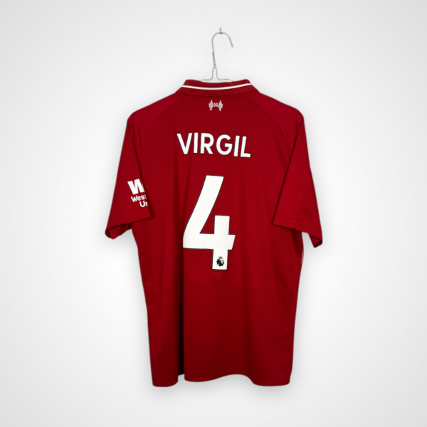 Koszulka piłkarska Liverpool FC 2018/19 Home 4 Virgil [M]