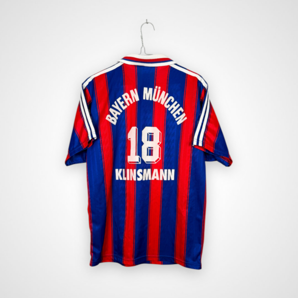 Koszulka piłkarska FC Bayern Monachium 1995/97 Home 18 Klinsmann [S]