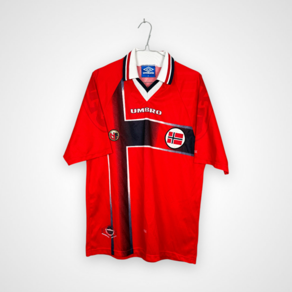 Koszulka piłkarska Norwegia 1994/96 Home [M]