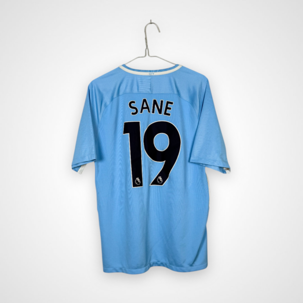 Koszulka piłkarska Manchester City 2017/18 Home 19 Sane [M]