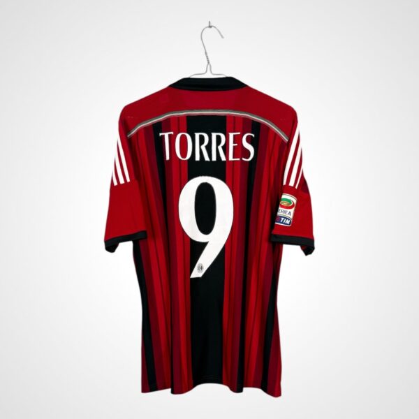 AC Milan 2014/15 Home 9 Torres football shirt [M].