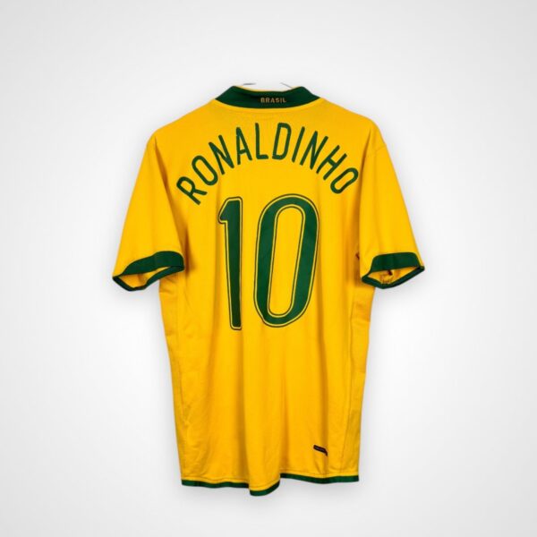 Koszulka piłkarska Brazylia 2006/08 Home 10 Ronaldinho [M]
