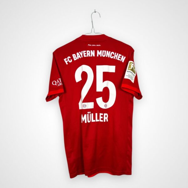 Koszulka piłkarska FC Bayern Monachium 2019/20 Home 25 Muller [S]
