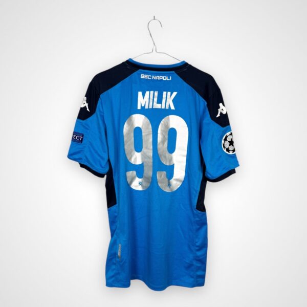 Koszulka piłkarska MATCH ISSUE SSC Napoli 2019/20 Home 99 Milik [L]