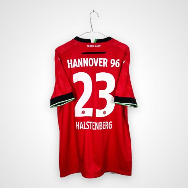 Koszulka piłkarska Hannover 96 2023/24 Home 23 Halstenberg [XL]