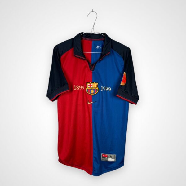 Koszulka piłkarska FC Barcelona 1999/00 Home [S]
