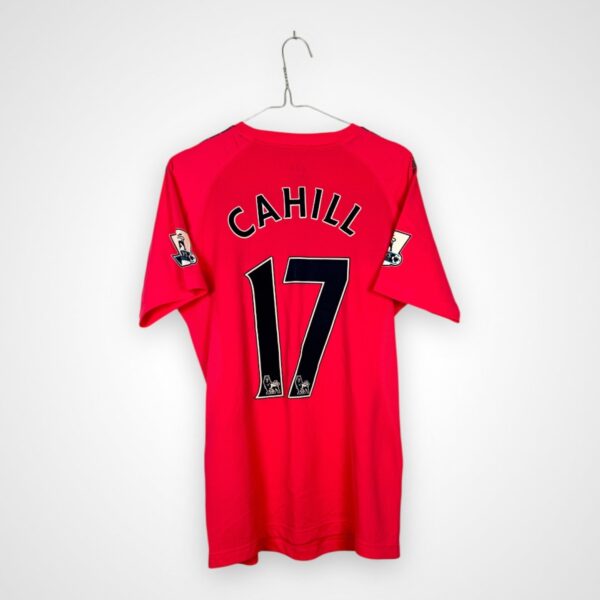 Everton FC football shirt 2010/11 Away 17 Cahill [S].
