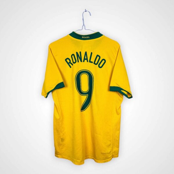 Koszulka piłkarska Brazylia 2006/08 Home 9 Ronaldo [M]