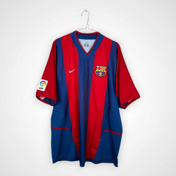 Koszulka piłkarska FC Barcelona 2002/03 Home [XL]
