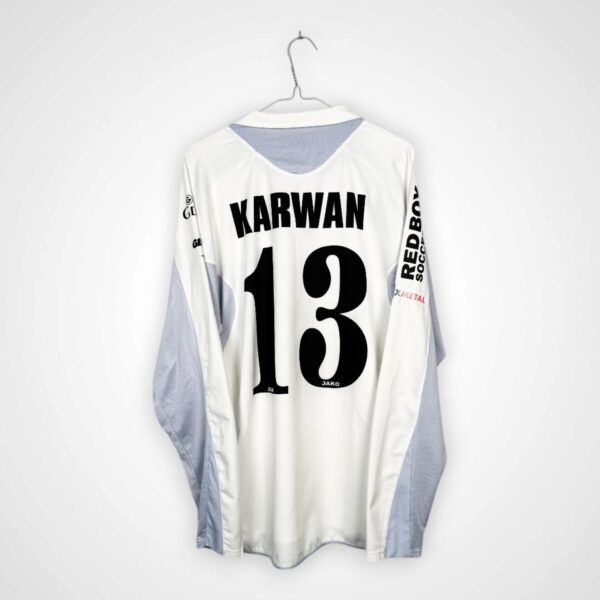 Koszulka piłkarska Arka Gdynia 2007/08 Away 13 Karwan [M/L]