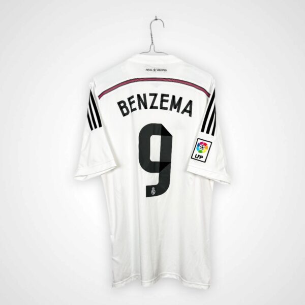 Koszulka piłkarska Real Madryt 2014/15 Home 9 Benzema [M]
