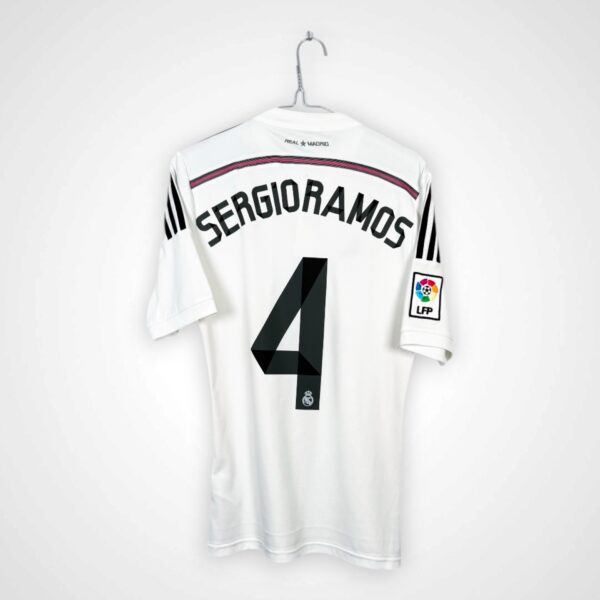 Koszulka piłkarska Real Madryt 2014/15 Home 4 Sergio Ramos [S]