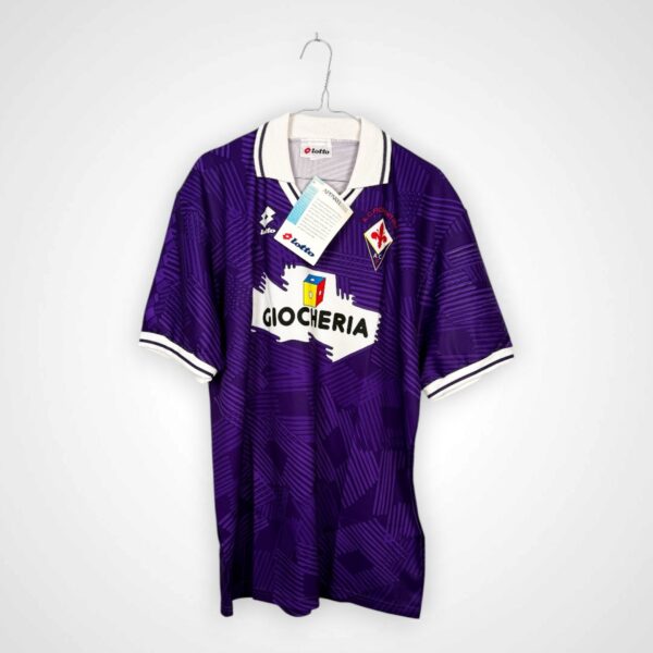 BNWT ACF Fiorentina 1991/92 Home Fußballtrikot [XL].