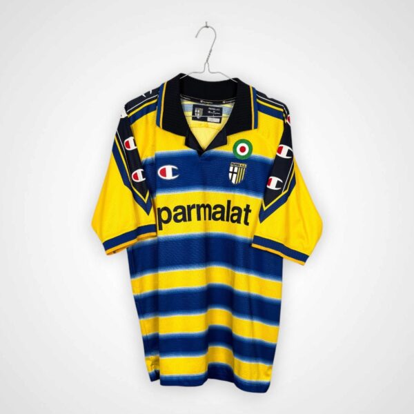 Parma Calcio 1999/00 Heim-Fußballtrikot [L].