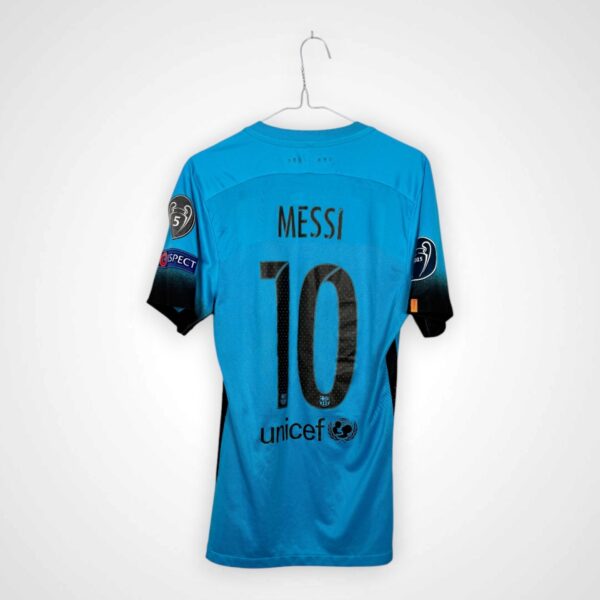 AUTHENTIC FC Barcelona 2015/16 Dritte 10 Messi Fußballtrikot [S].