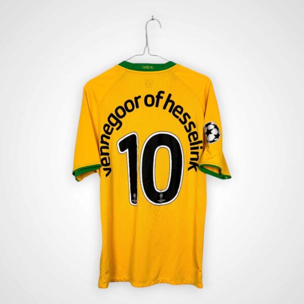Fußballtrikot MATCH ISSUE + AUTOGRAPH Celtic FC 2008/09 Away 10 Venegoor von Hesselink [L].