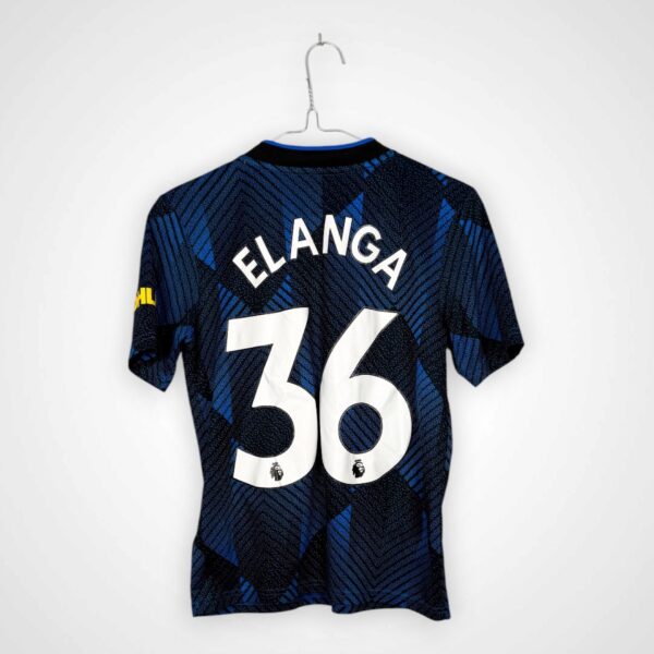 Manchester United 2021/22 Third 36 Elanga Fußballtrikot [152 cm].