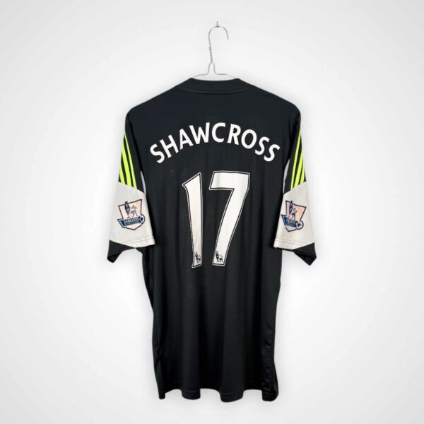 Stoke City FC 2013/14 Auswärts 17 Shawcross Fußballtrikot [L].